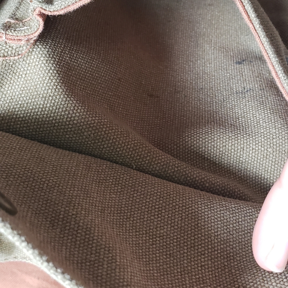 S.C.Cotton Messenger Shoulder Bag Canvas Sechunk - Picture 6 of 13